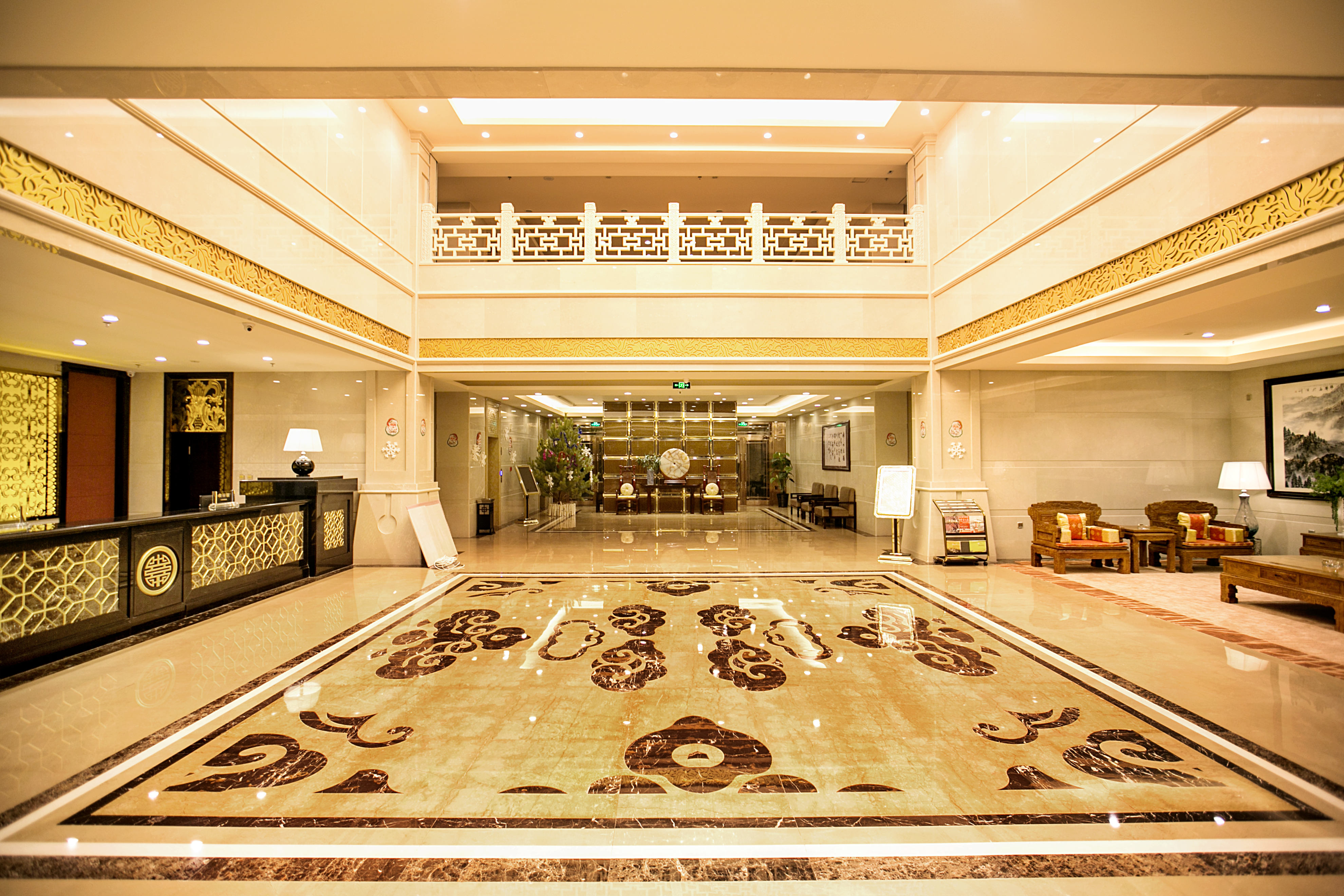 接待大堂reception concourse