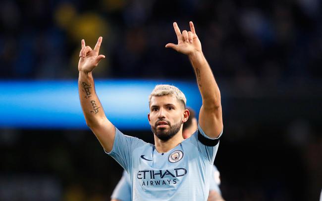 英超-阿圭罗3球斯特林2球 曼城6-0狂屠切尔西领跑