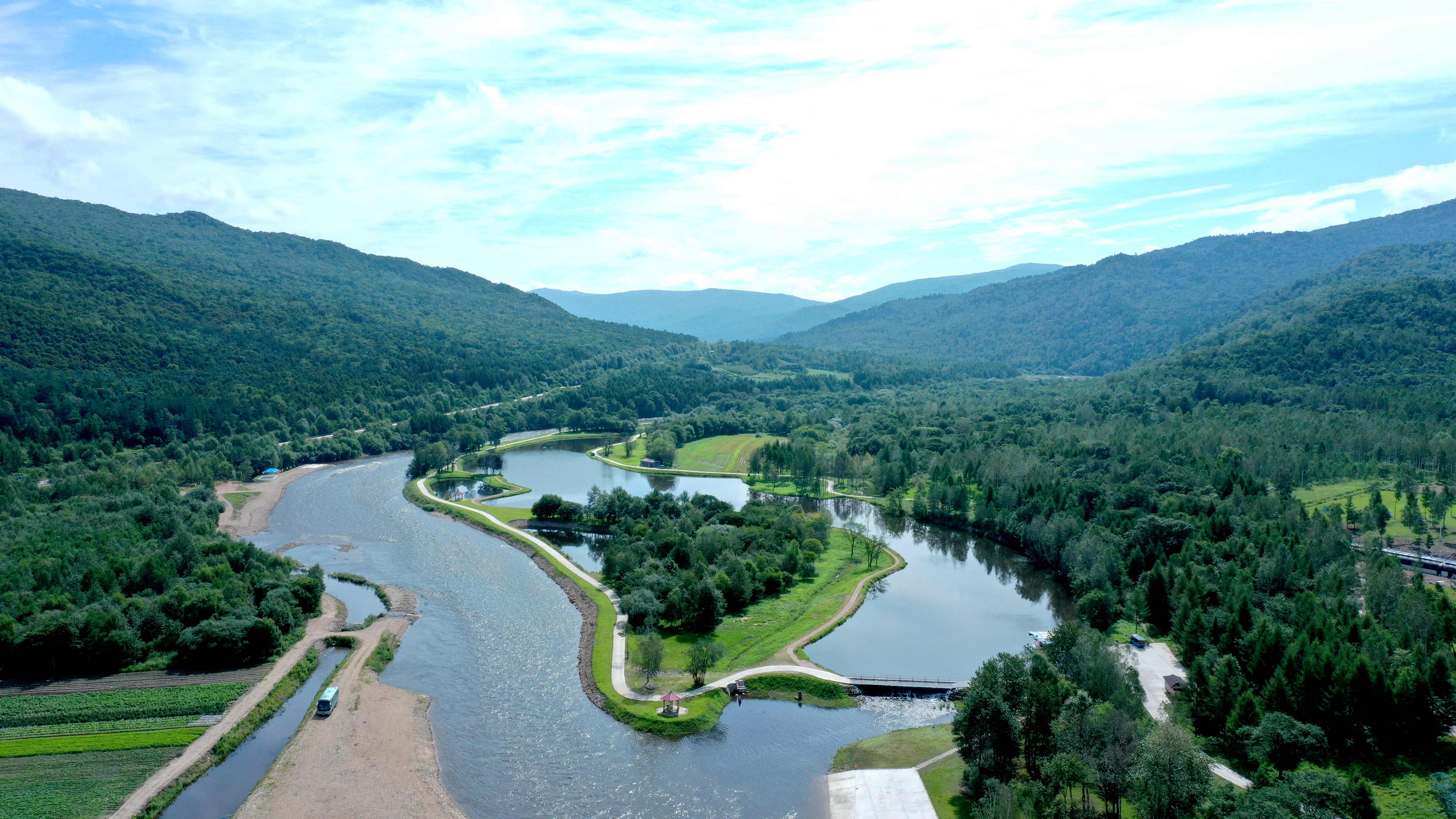 航拍龙江聚焦林都伊春