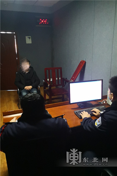 犯罪嫌疑人樊某投案自首. 图片由警方提供